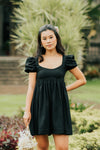 Kaylie Doll Dress in Black