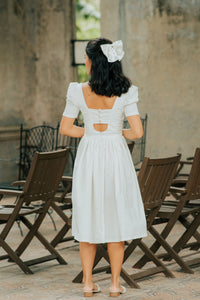 Milani Midi Dress in White