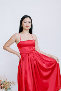 Penelope Dress in Red
