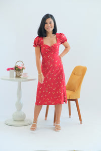 Venice Dress in Cherry Cobbler
