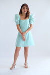 Aubrey Dress in Mint Magic