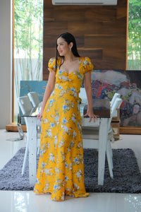 Dandelion Maxi Dress in Tropic Dream