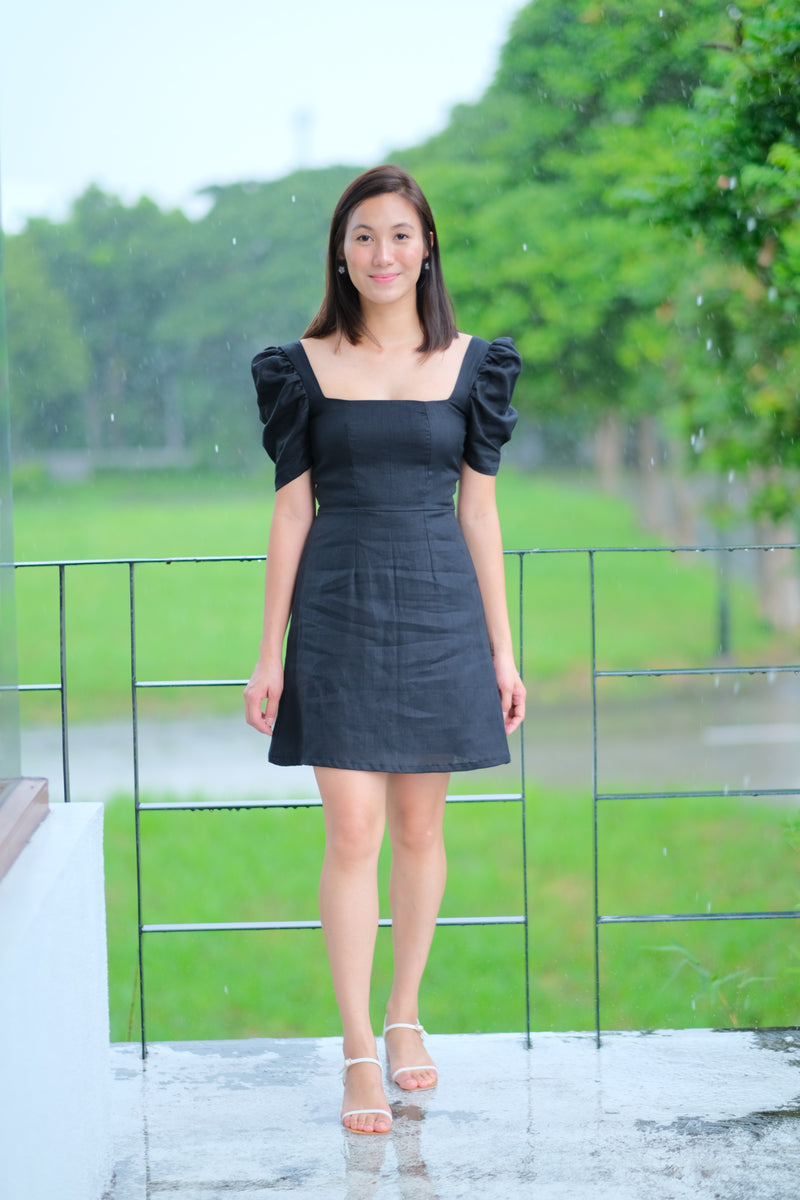 Aubrey Dress in Black