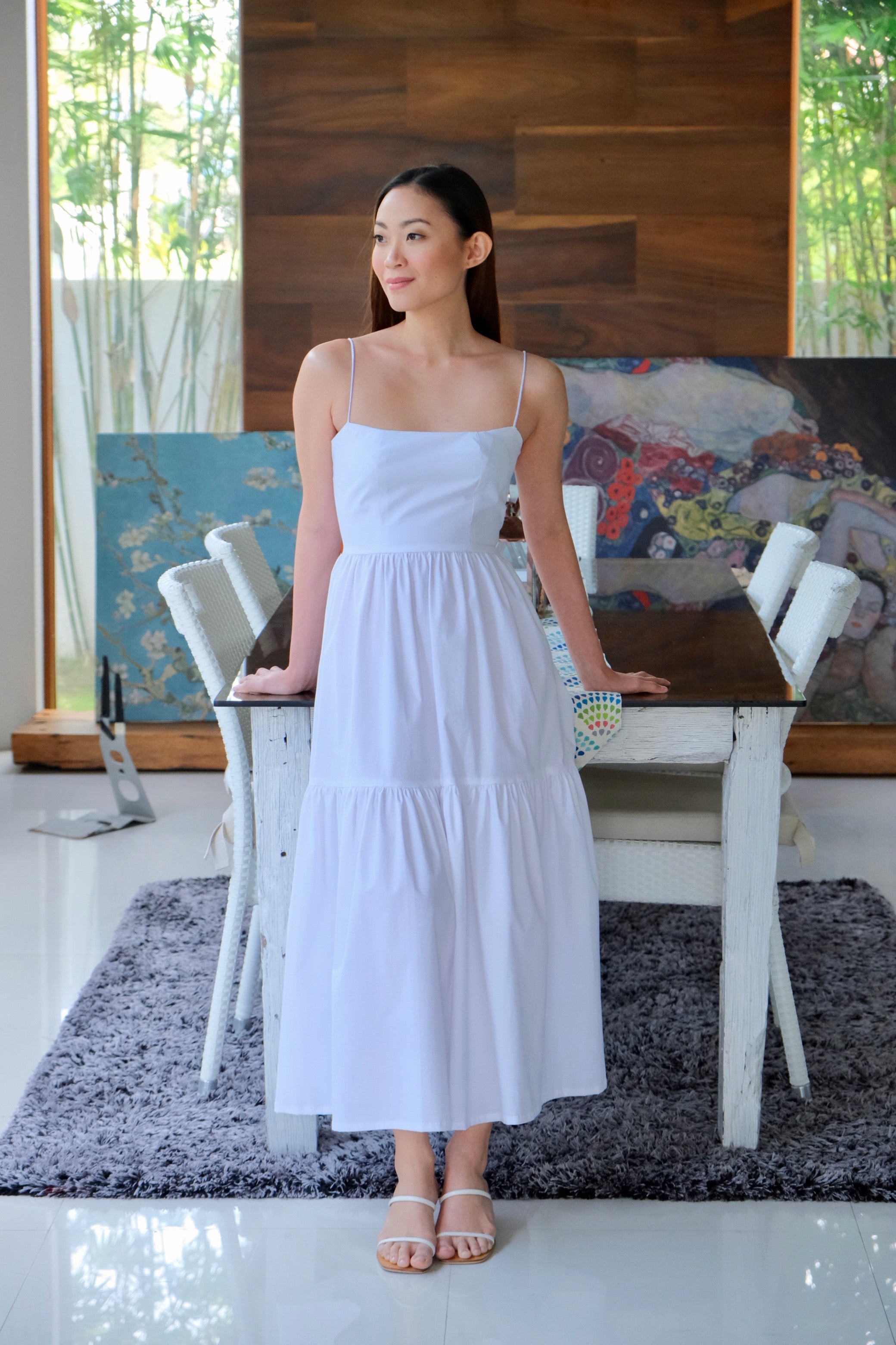 Penelope Dress in White